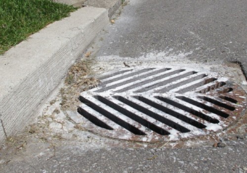 Can house paint go down the drain?